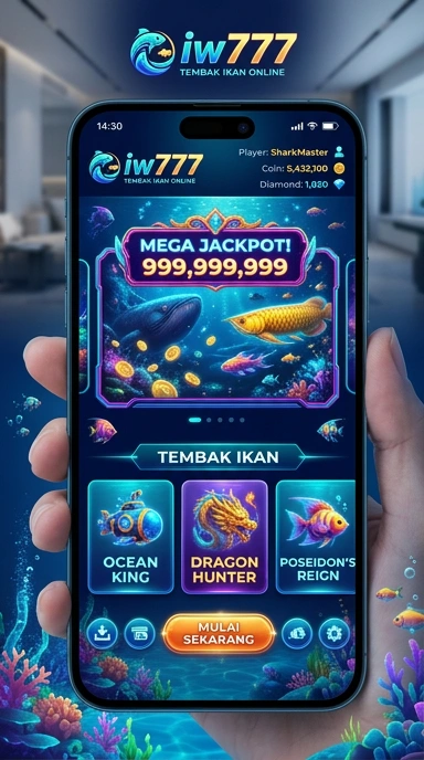 Layar utama iw777 — antarmuka bersih setelah instalasi